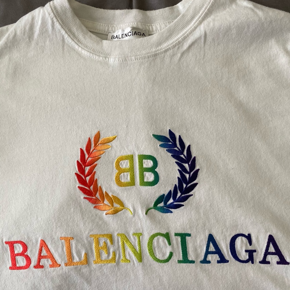 BALENCIAGA shirt (rainbow edition)